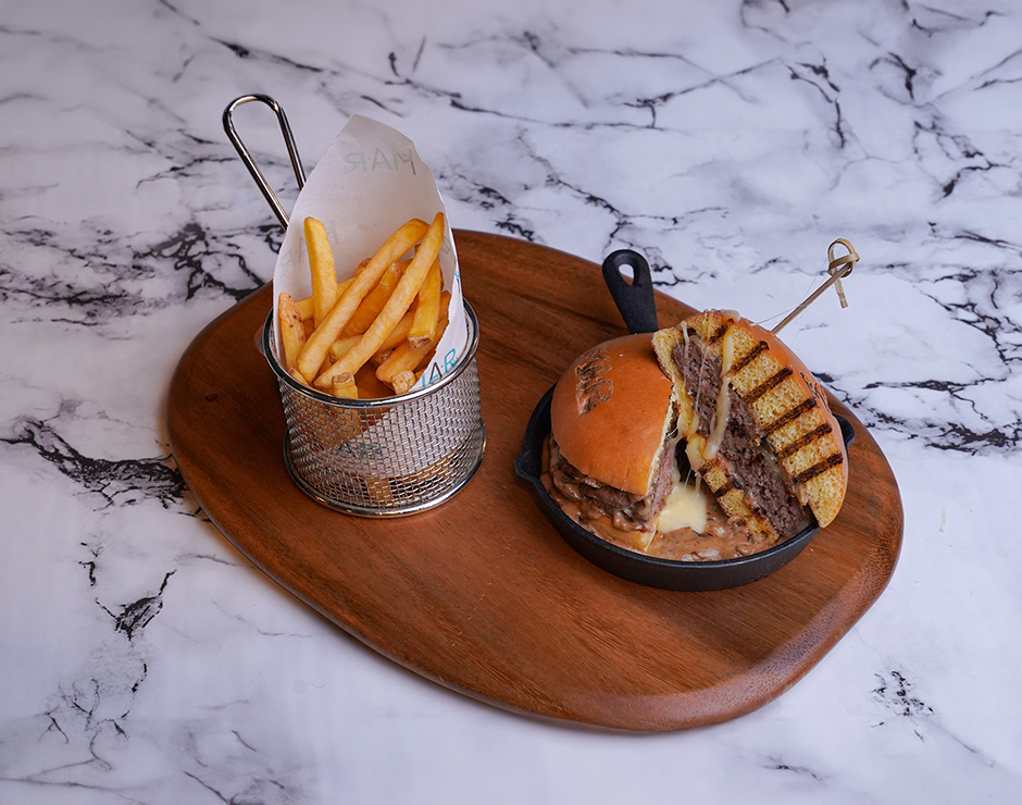 Mushroom Beef Burger