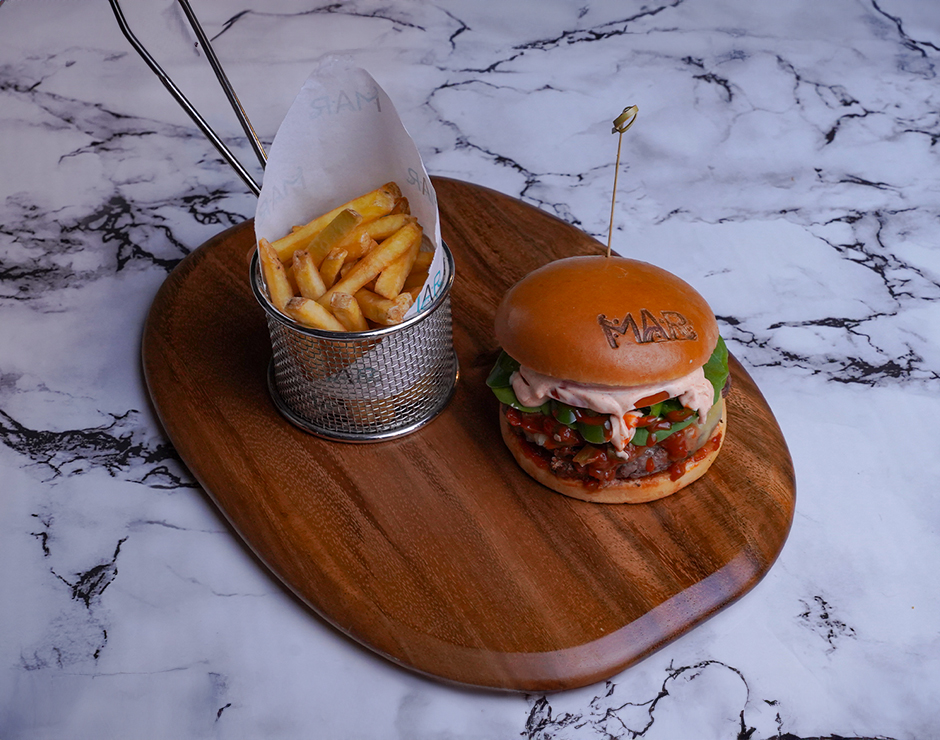 Spicy Zombie Burger